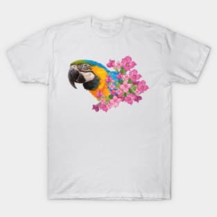 Blue and yellow macaw T-Shirt